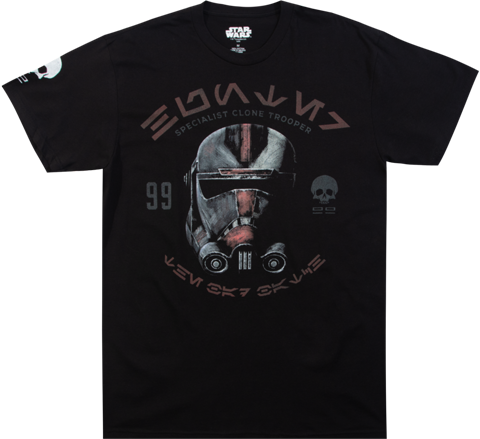 Bad Batch Hunter Black Tee