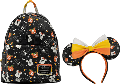 Spooky Mice Mini Backpack and Headband Set