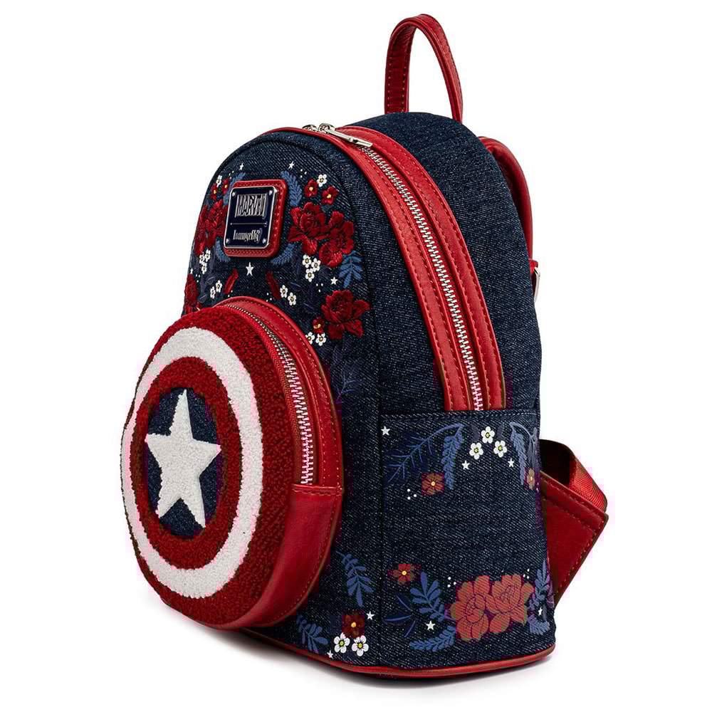 Captain america loungefly mini backpack store