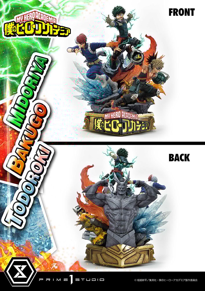 Midoriya, Bakugo & Todoroki