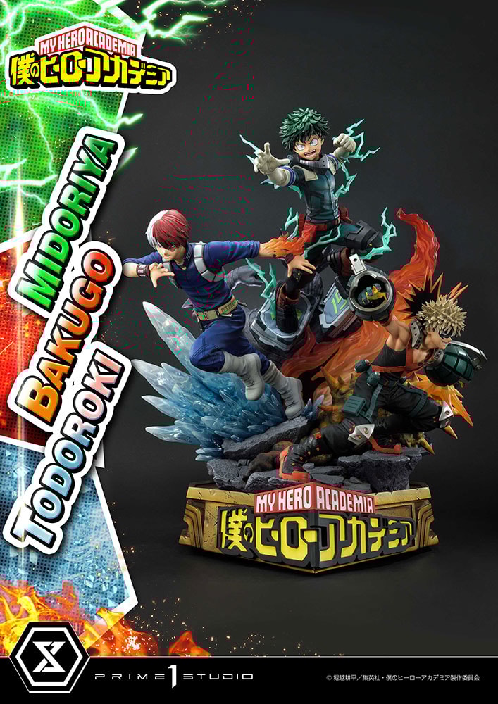 Midoriya, Bakugo & Todoroki