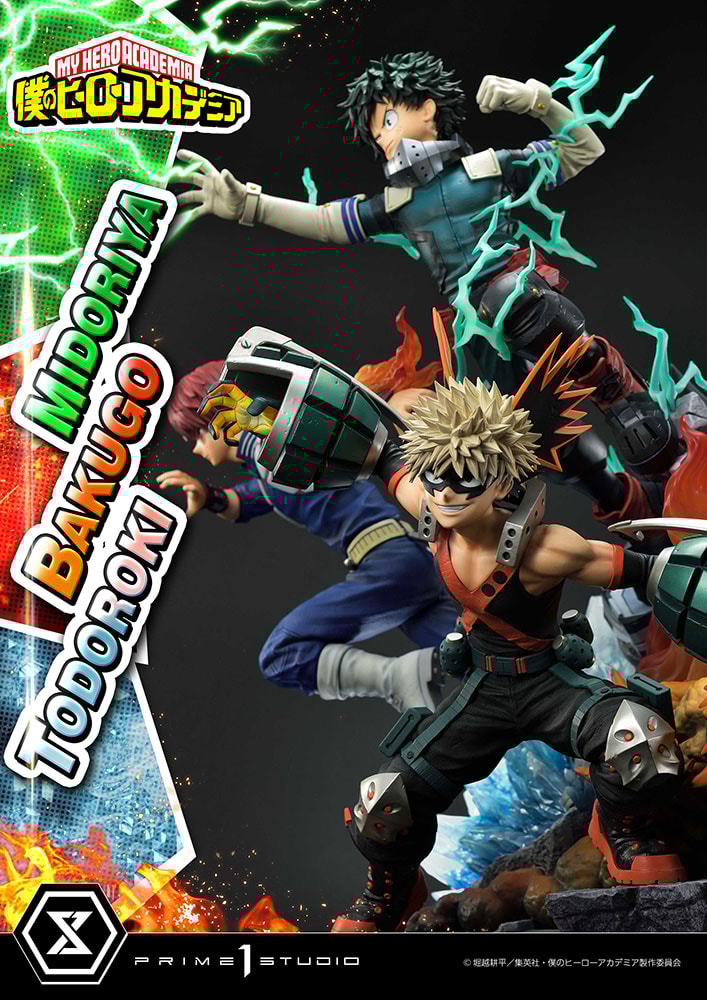 Midoriya, Bakugo & Todoroki