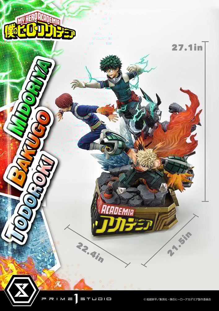 Midoriya, Bakugo & Todoroki