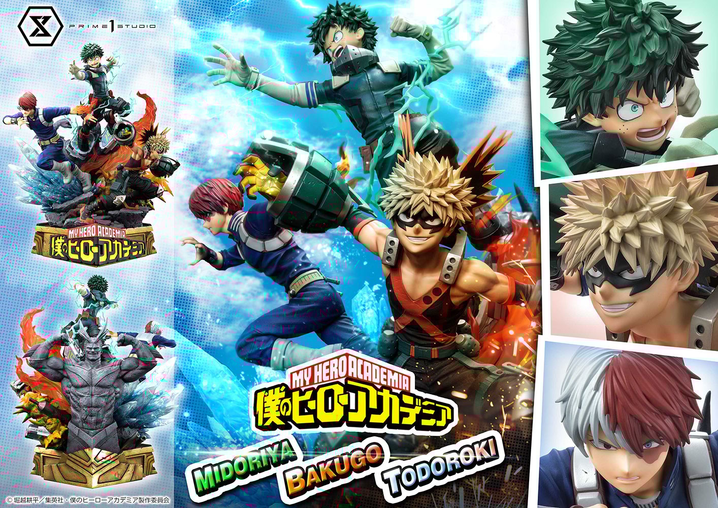 Midoriya, Bakugo & Todoroki