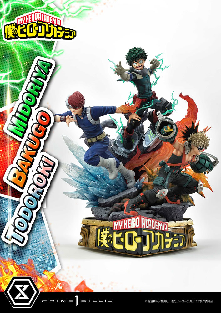 My Hero Academia Midoriya, Bakugo & Todoroki Diorama  Collector Edition (Prototype Shown) View 9