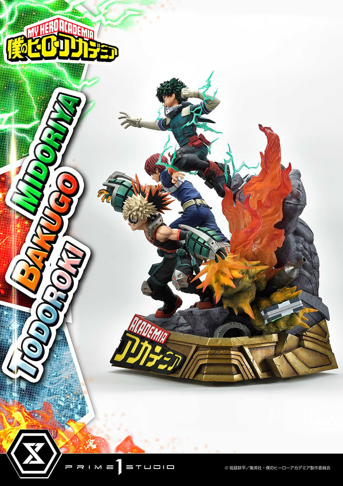 My Hero Academia Midoriya, Bakugo & Todoroki Diorama  Collector Edition (Prototype Shown) View 10