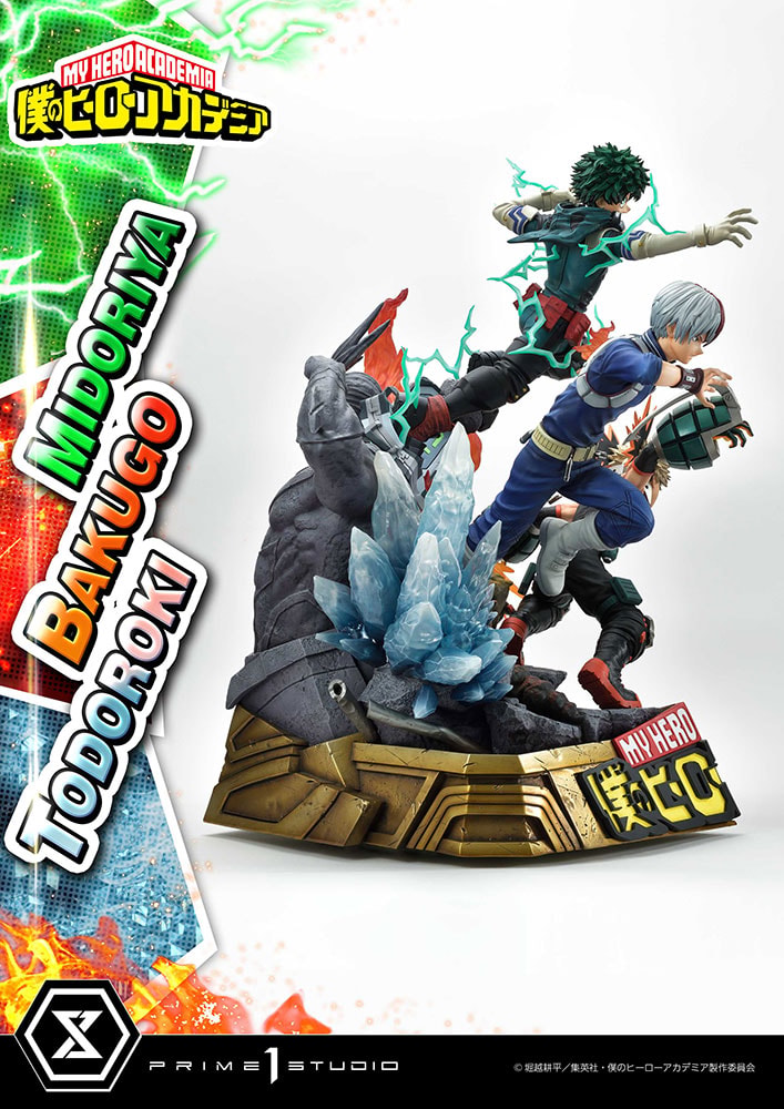 My Hero Academia Midoriya, Bakugo & Todoroki Diorama  Collector Edition (Prototype Shown) View 12