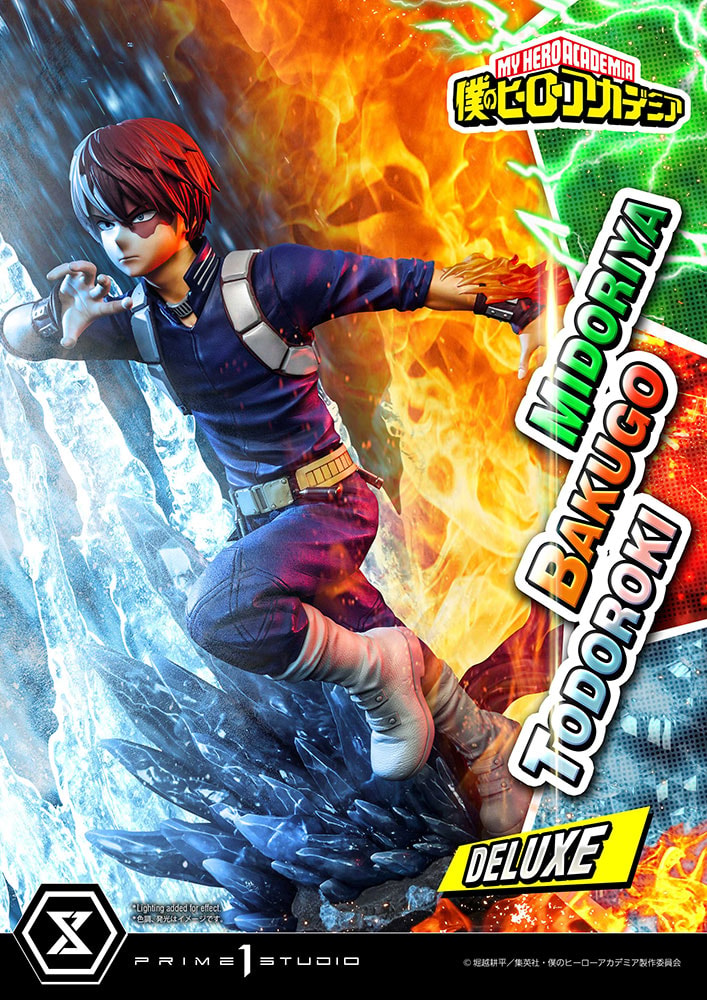 My Hero Academia Midoriya, Bakugo & Todoroki (Deluxe Version) Diorama  (Prototype Shown) View 8