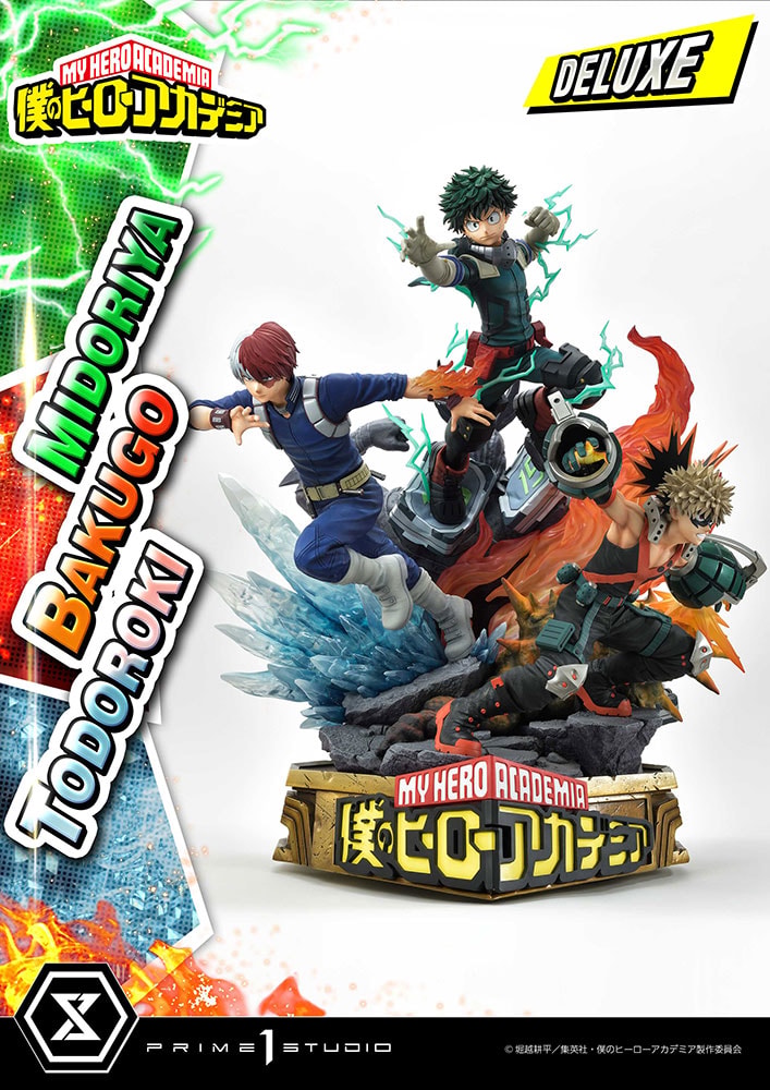 My Hero Academia Midoriya, Bakugo & Todoroki (Deluxe Version) Diorama  (Prototype Shown) View 10