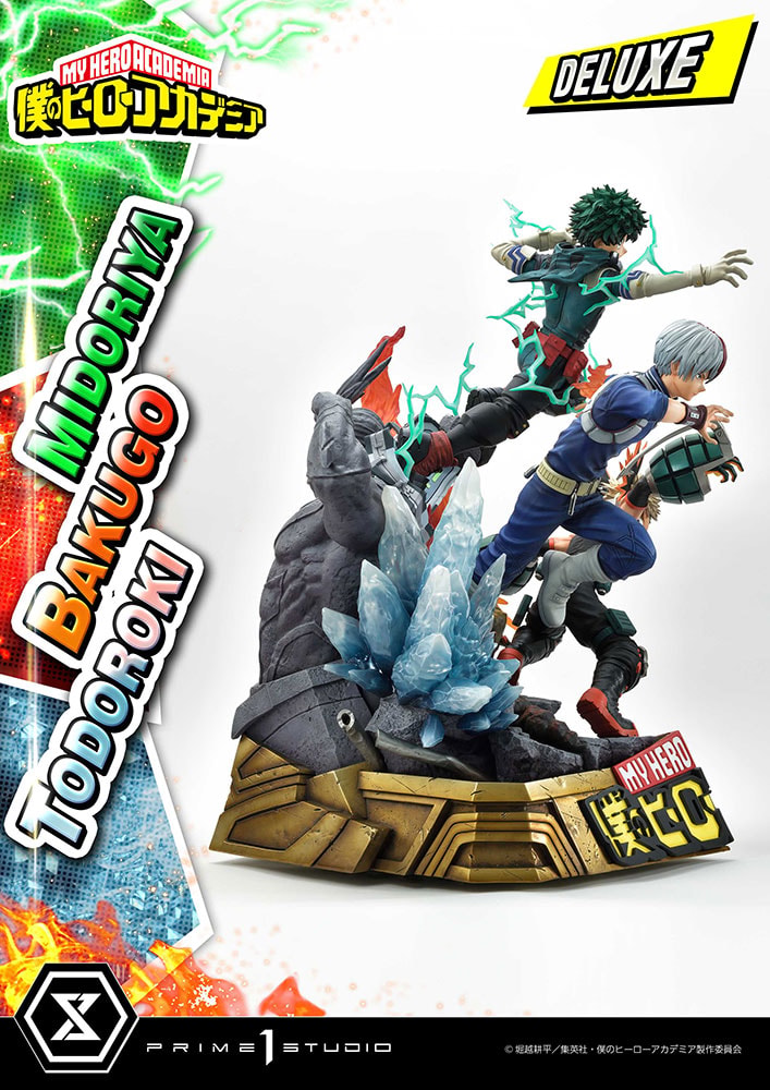 My Hero Academia Midoriya, Bakugo & Todoroki (Deluxe Version) Diorama  (Prototype Shown) View 12