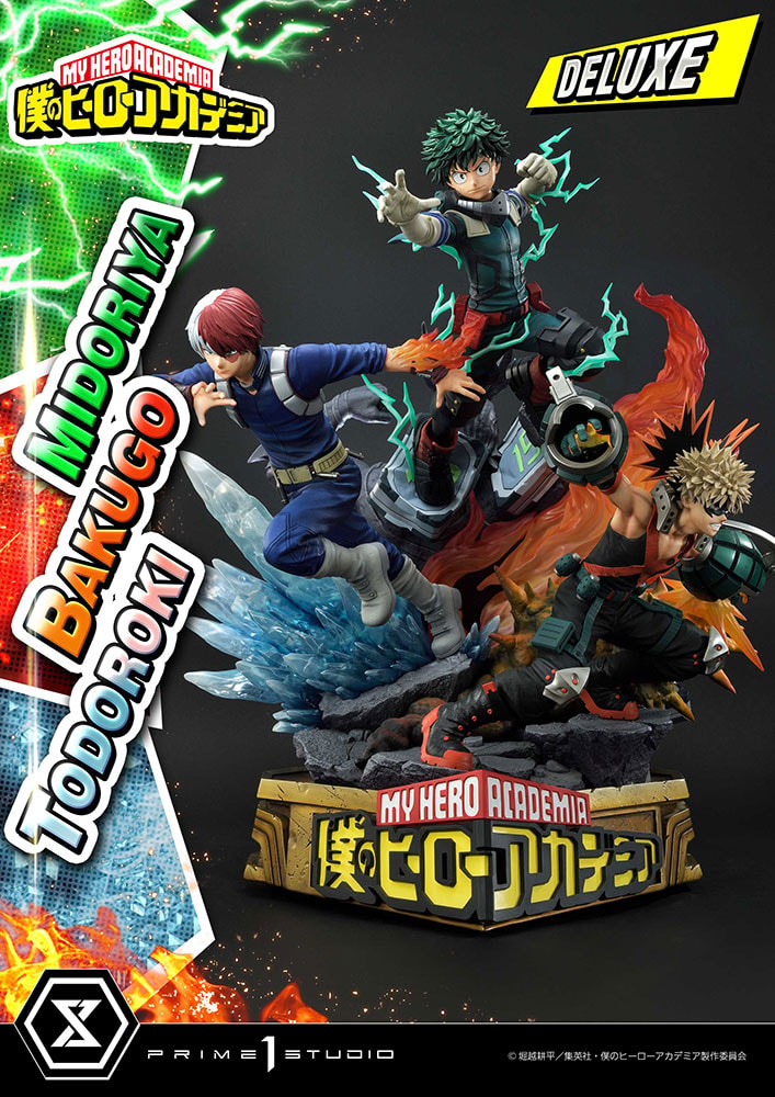 My Hero Academia Midoriya, Bakugo & Todoroki (Deluxe Version) Diorama  (Prototype Shown) View 13