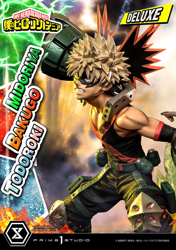 My Hero Academia Midoriya, Bakugo & Todoroki (Deluxe Bonus Version) Diorama  Exclusive Edition (Prototype Shown) View 6