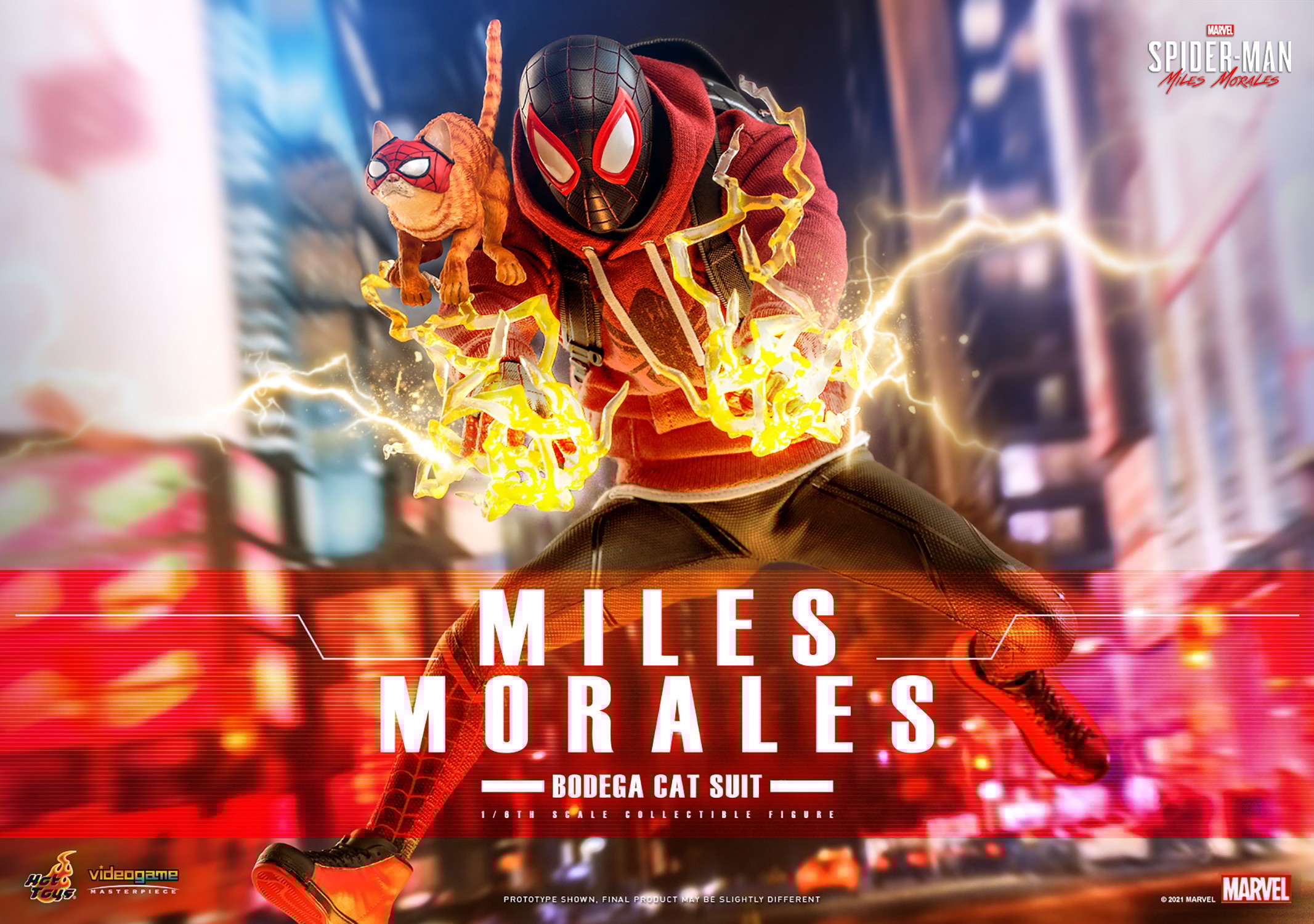 Miles Morales (Bodega Cat Suit) (Prototype Shown) View 7
