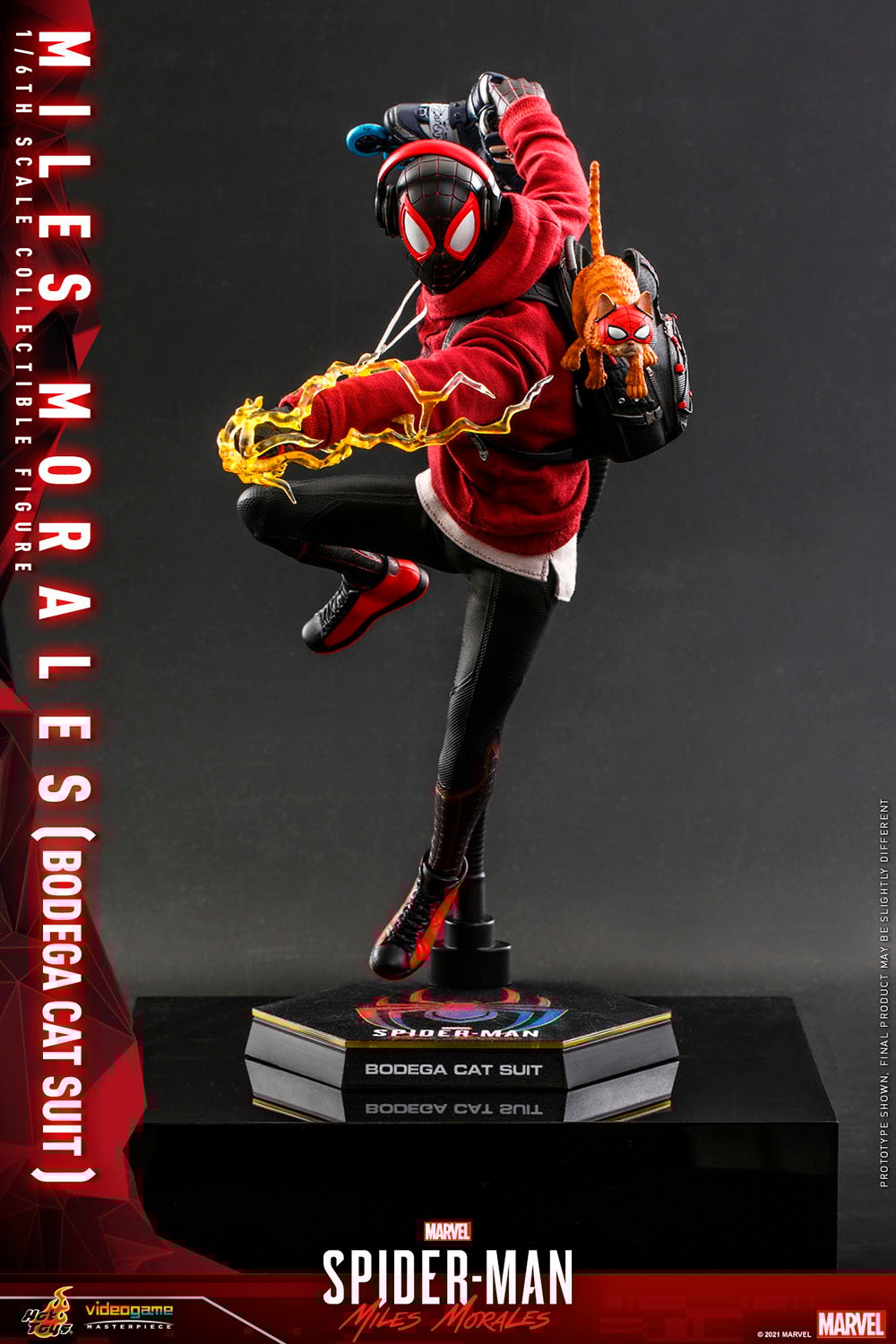 Miles Morales (Bodega Cat Suit) (Prototype Shown) View 11