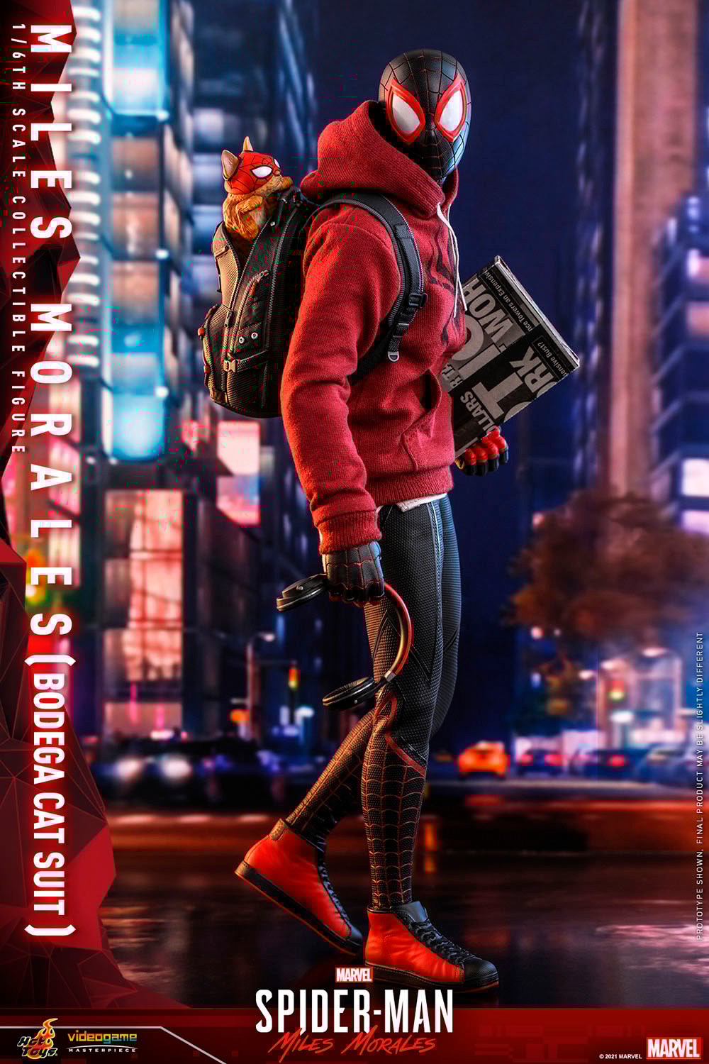 Miles Morales (Bodega Cat Suit) (Prototype Shown) View 15