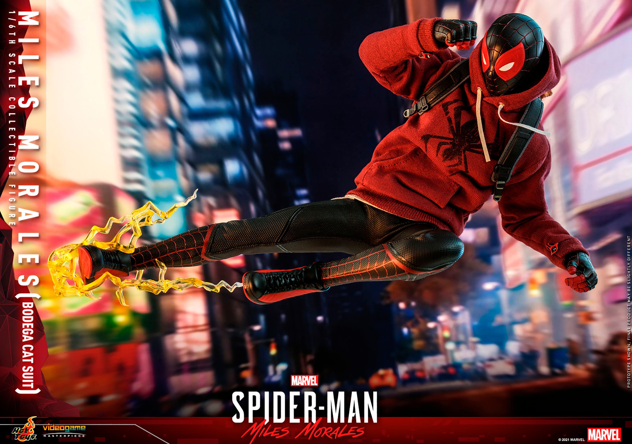 Miles Morales (Bodega Cat Suit) (Prototype Shown) View 16