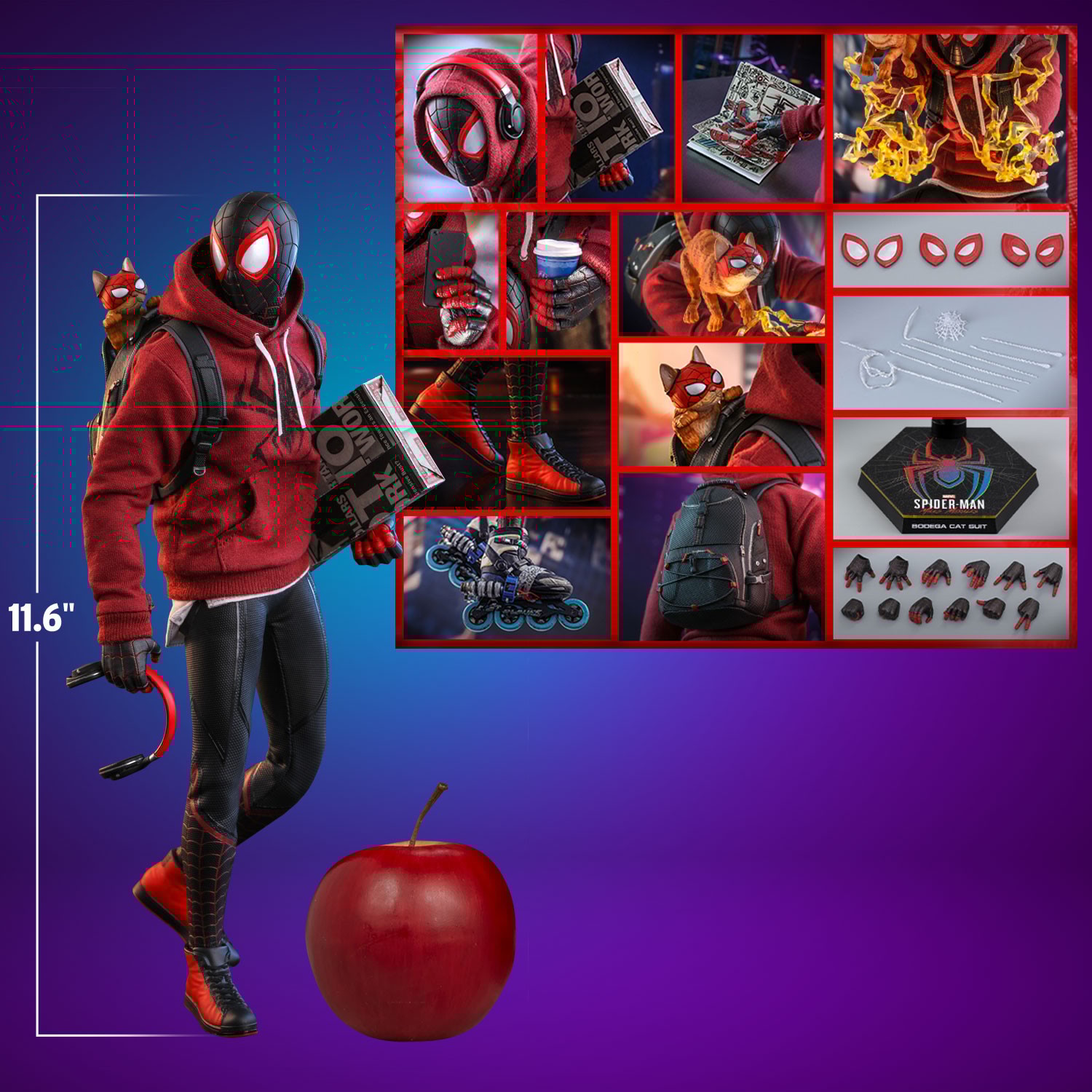 Miles Morales (Bodega Cat Suit) (Prototype Shown) View 2