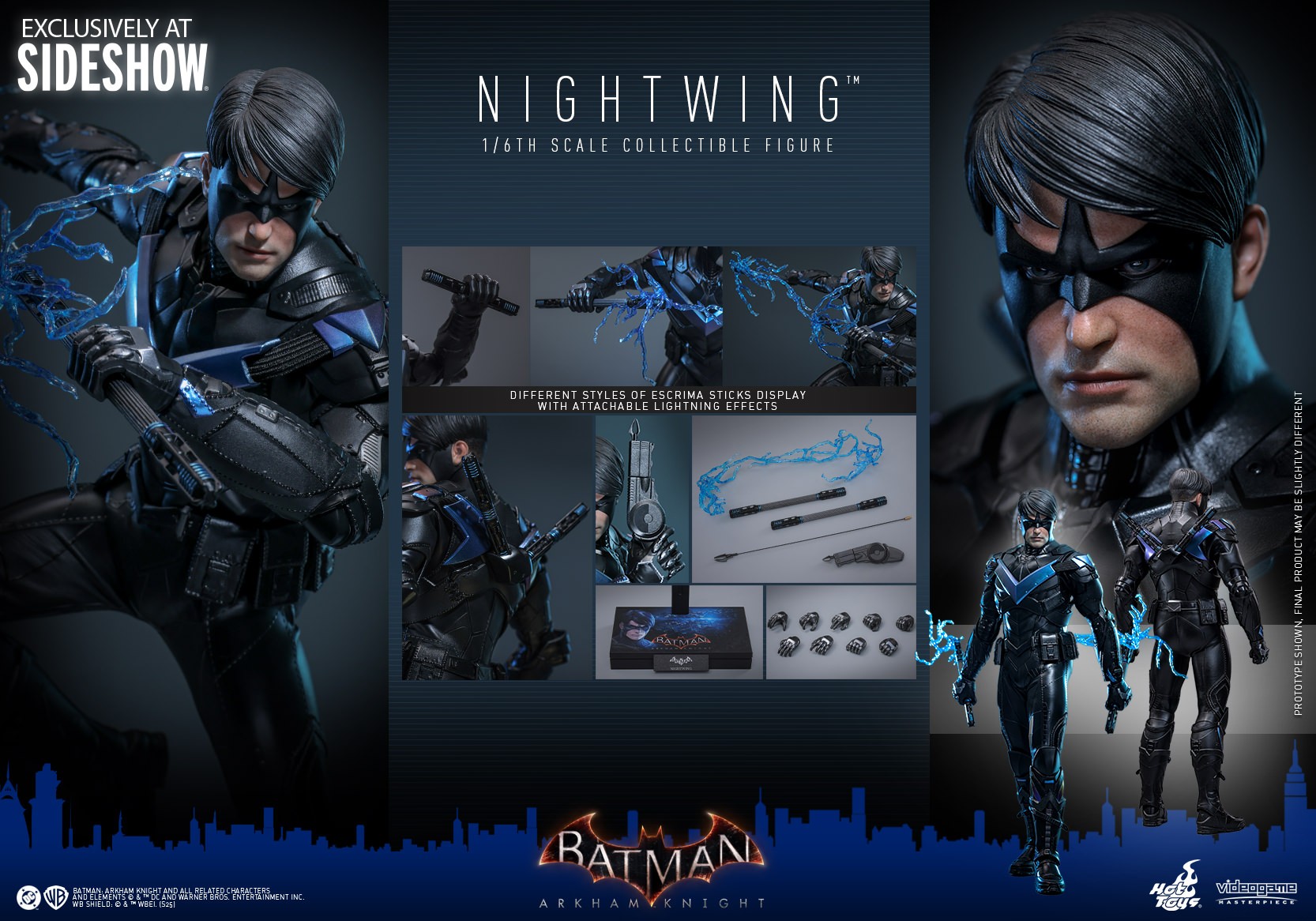 DC Comics Nightwing Sixth Scale Figure  (Prototype Shown) View 20