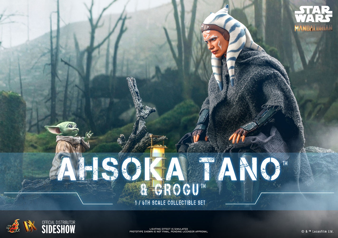 Ahsoka Tano and Grogu (Prototype Shown) View 1
