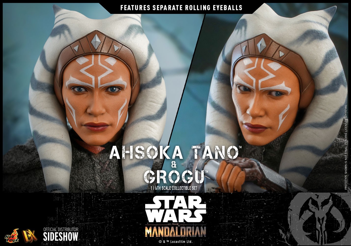 Ahsoka Tano and Grogu (Prototype Shown) View 14