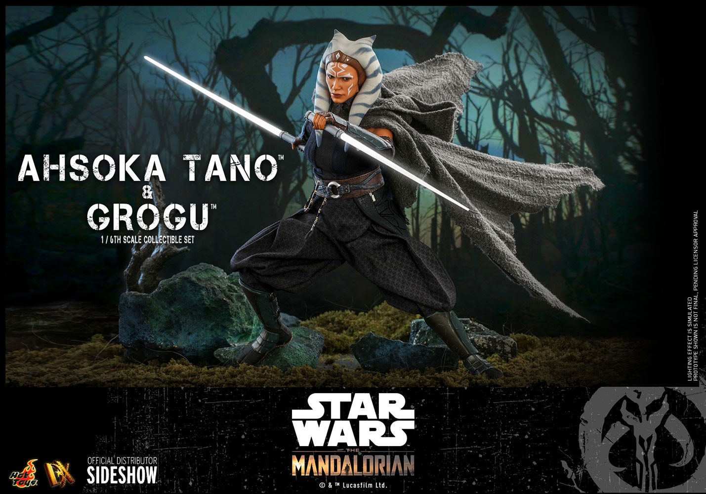 Ahsoka Tano and Grogu (Prototype Shown) View 2
