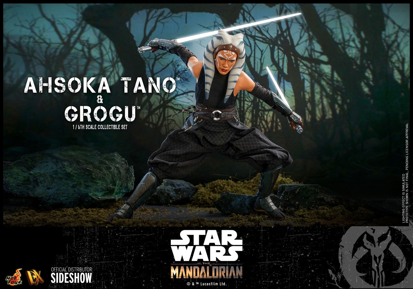 Ahsoka Tano and Grogu (Prototype Shown) View 11