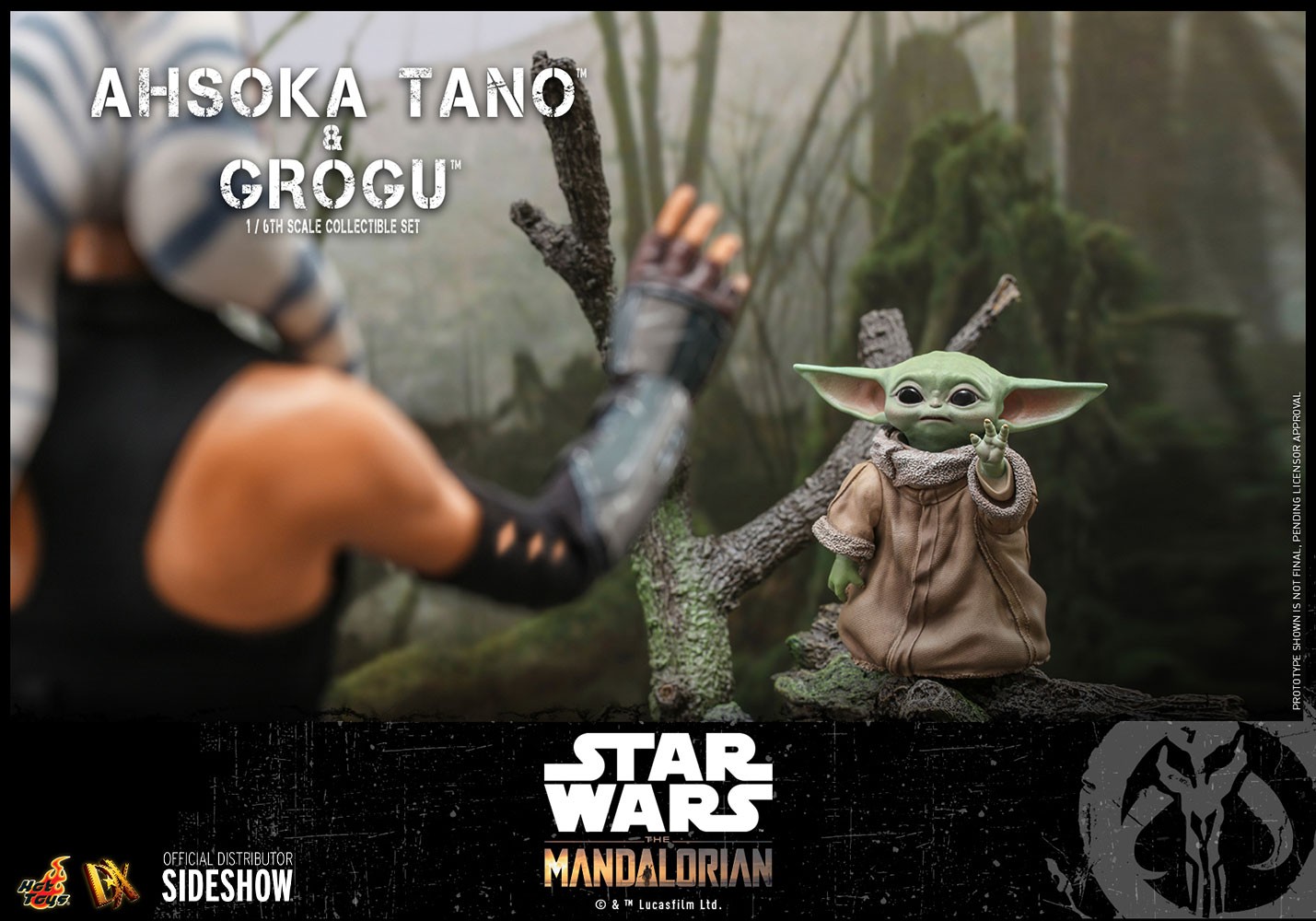 Ahsoka Tano and Grogu (Prototype Shown) View 7