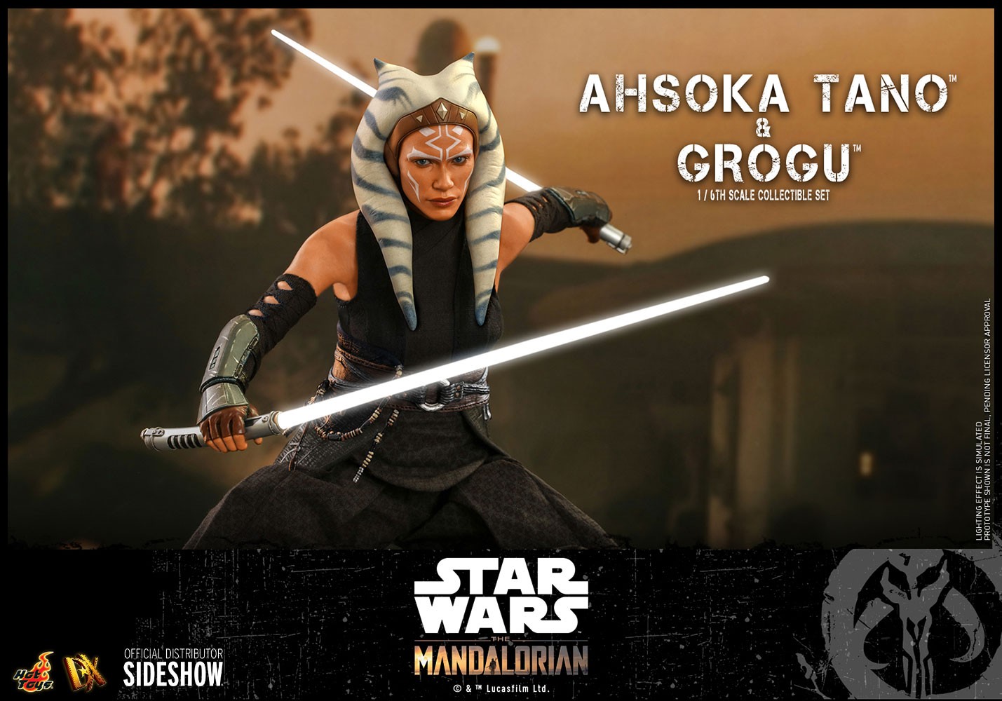 Ahsoka Tano and Grogu (Prototype Shown) View 4