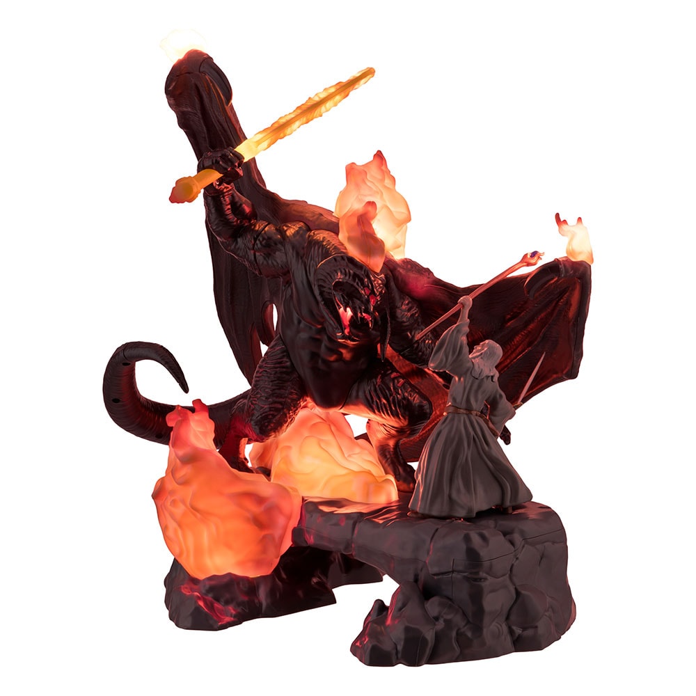 The Lord of the Rings Balrog vs Gandalf Figural Light Collectible Lamp  View 5