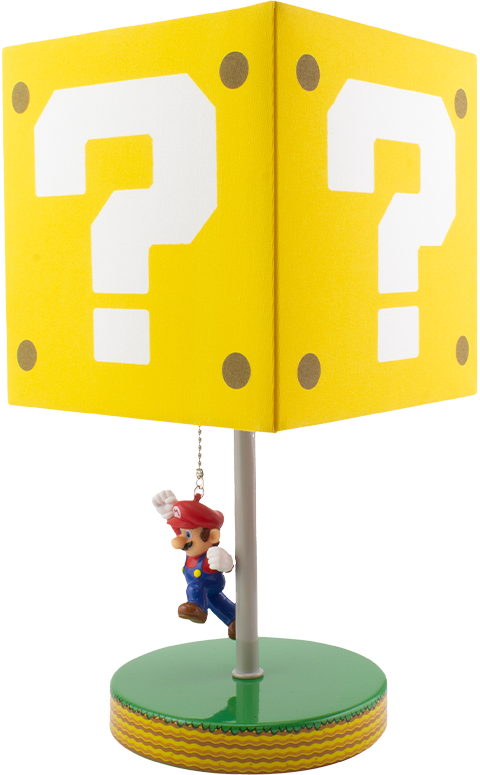 Super Mario Question Block Lamp