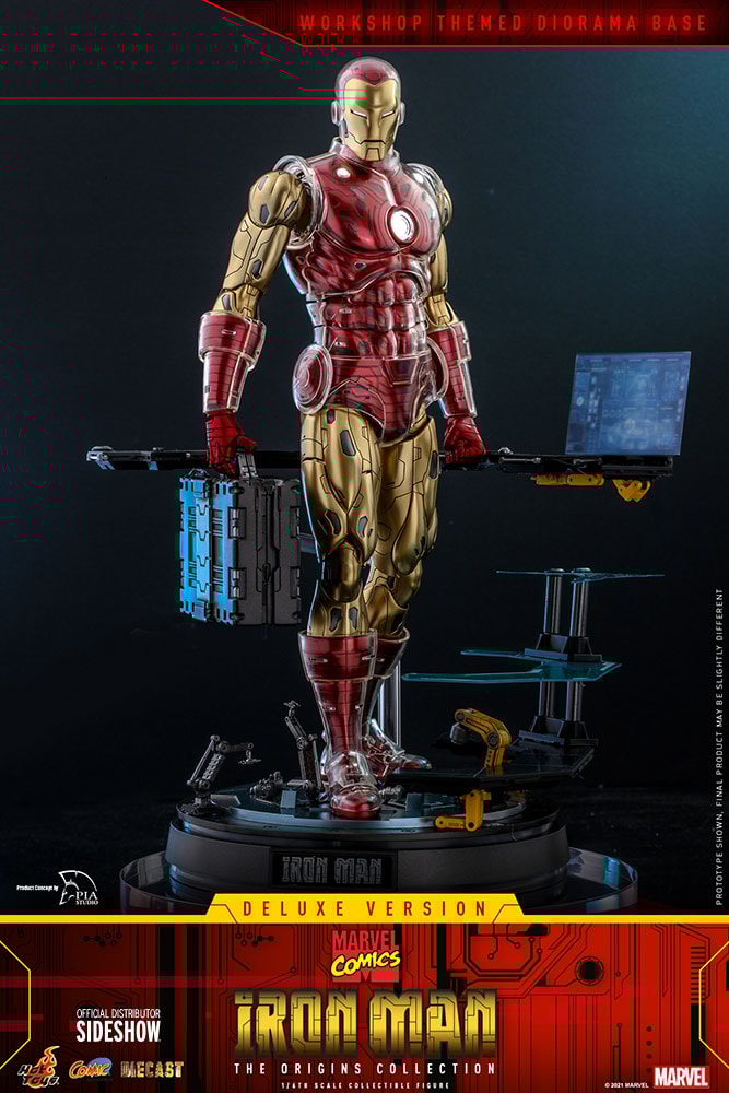 Hot toys iron man display outlet