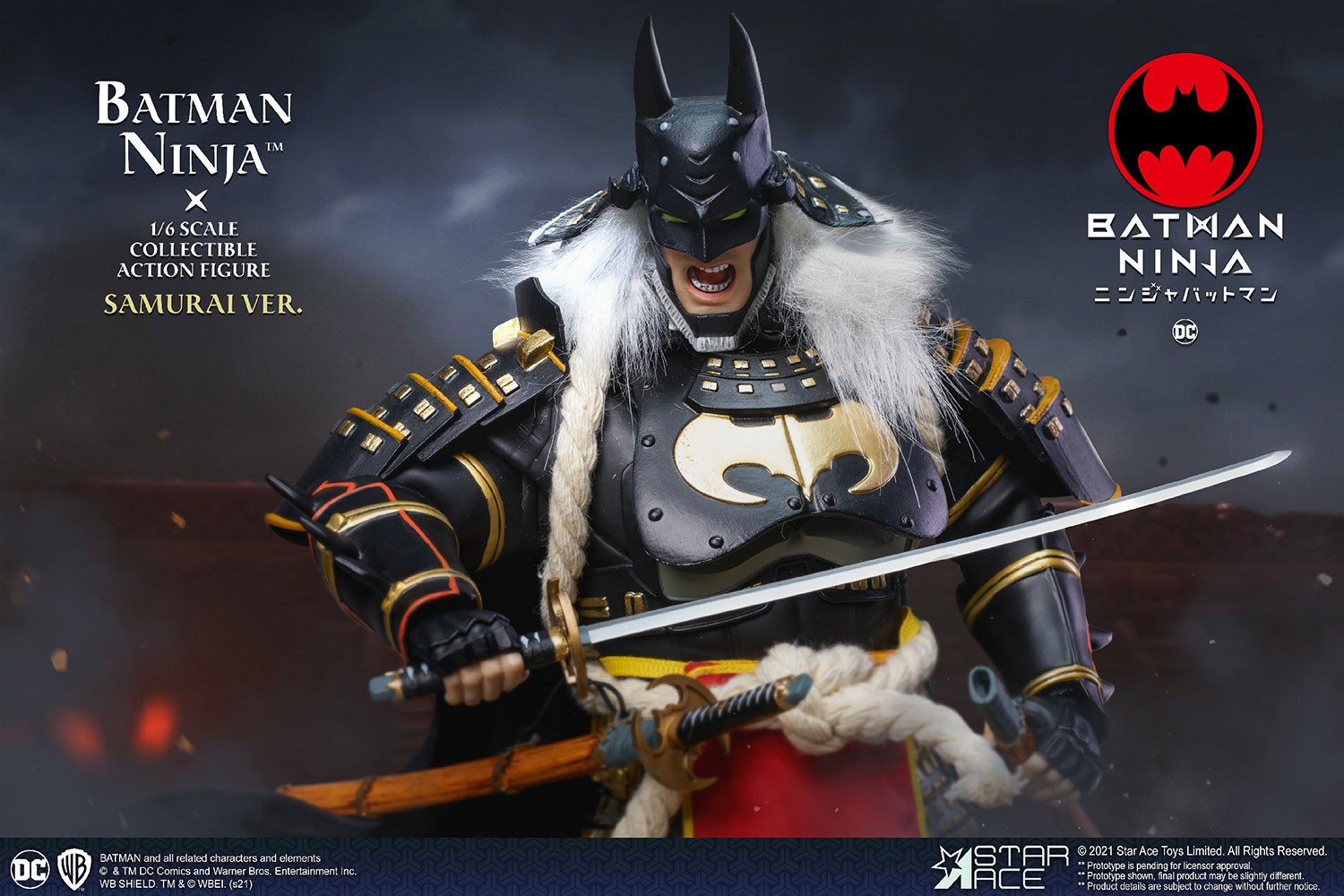 Ninja batman action figure discount
