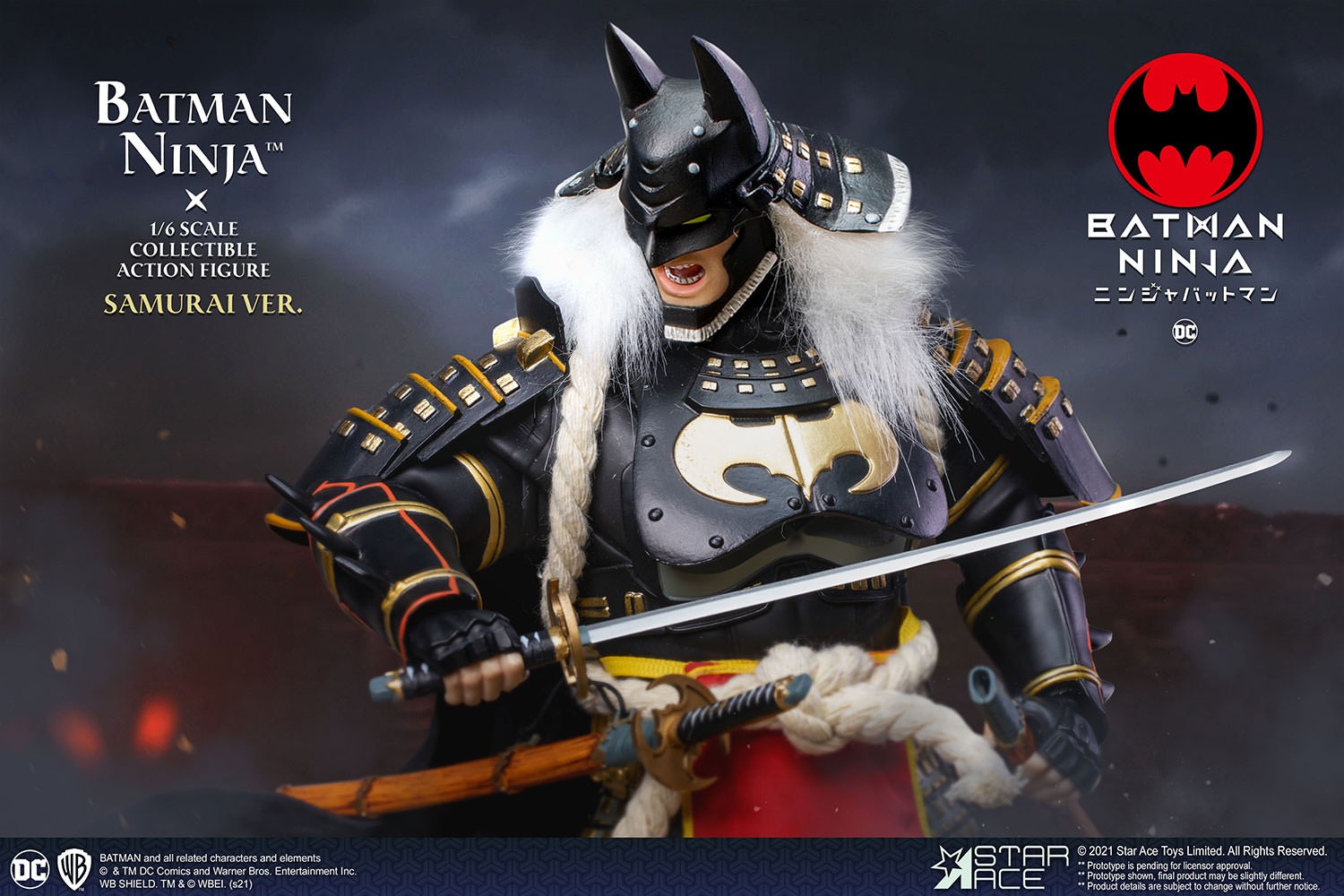 Ninja Batman 2.0 (Deluxe Version with Horse)- Prototype Shown