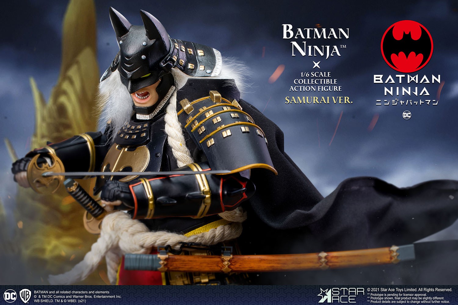 Ninja Batman 2.0 (Deluxe Version with Horse)