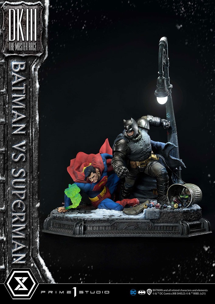 DC Comics Batman Versus Superman Statues  (Prototype Shown) View 6