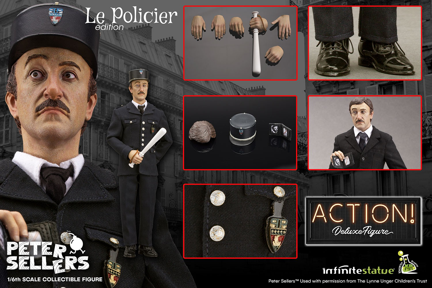 Peter Sellers (Le Policier Edition) Collector Edition (Prototype Shown) View 6
