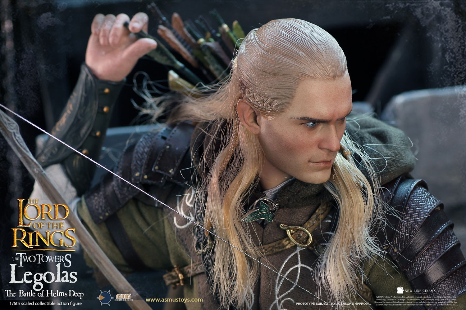 Legolas at Helm's Deep Exclusive Edition - Prototype Shown