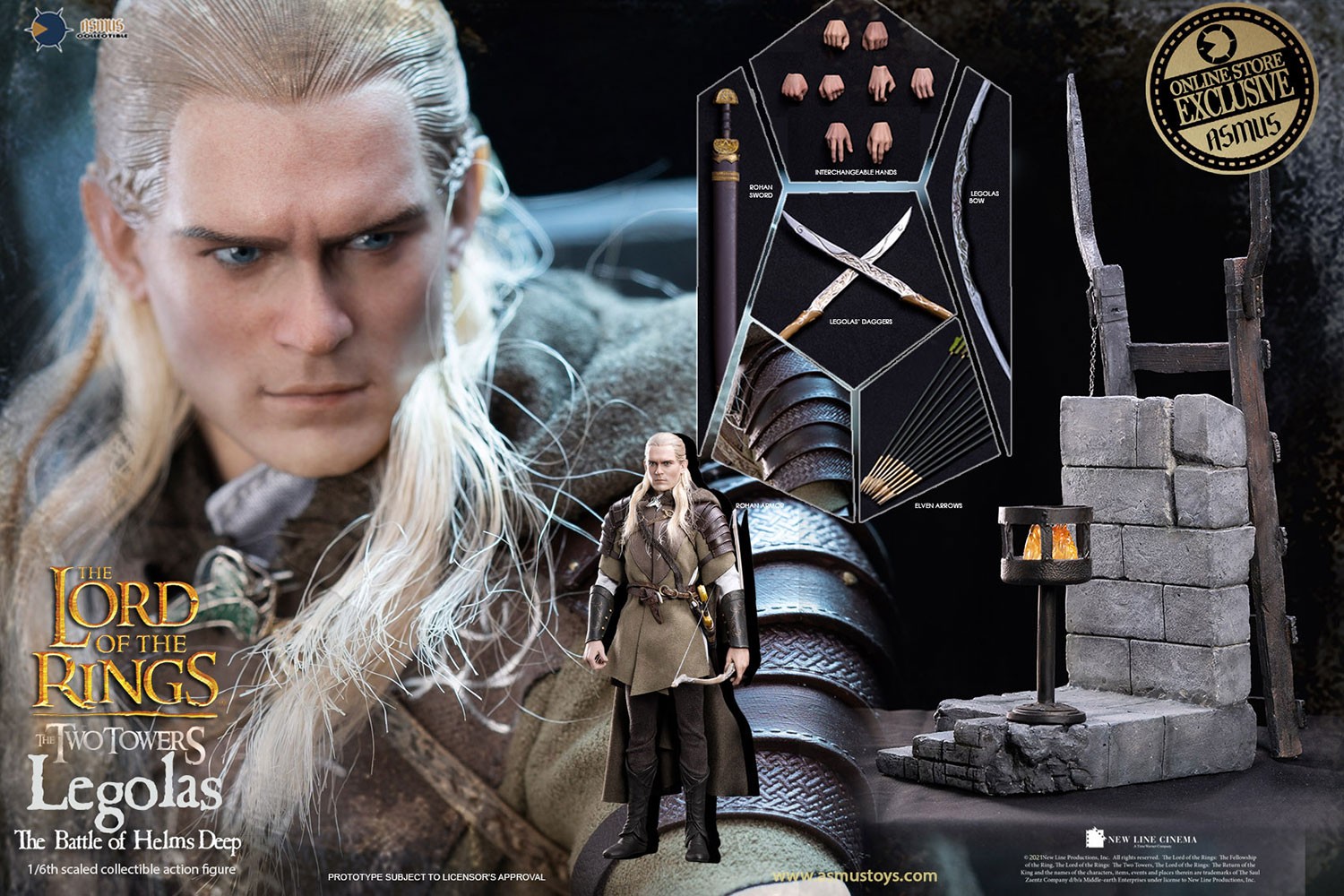 Legolas at Helm's Deep