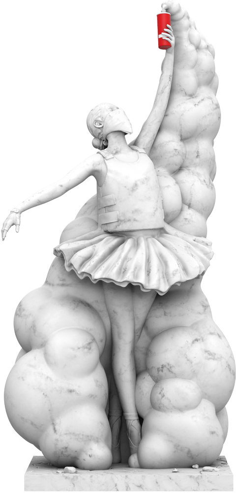 Mighty Jaxx Originals The Beauty of Rebellion Polystone