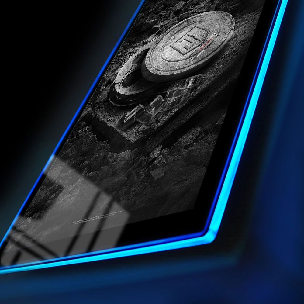 Zack Snyder’s Justice League B&W Film Can LED Poster Sign (Large)