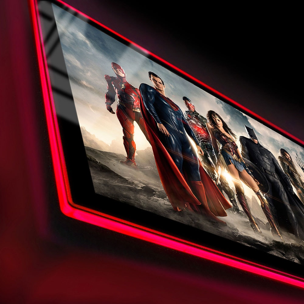 Justice League of America Movie Poster LED Poster Sign | Sideshow
