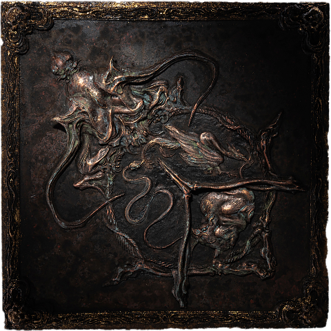 Reincarnation Relief Sculpture