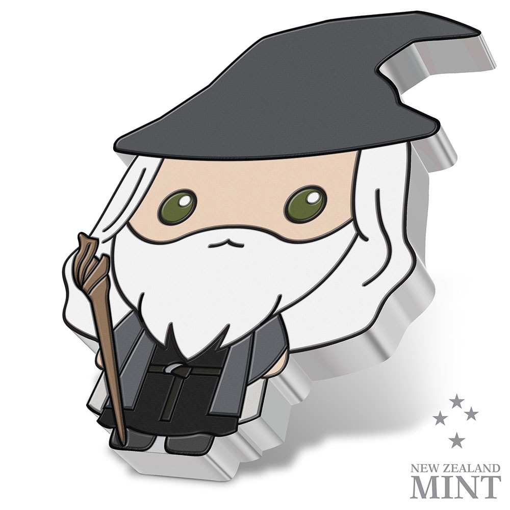 Gandalf the Grey 1oz Silver Coin View 2