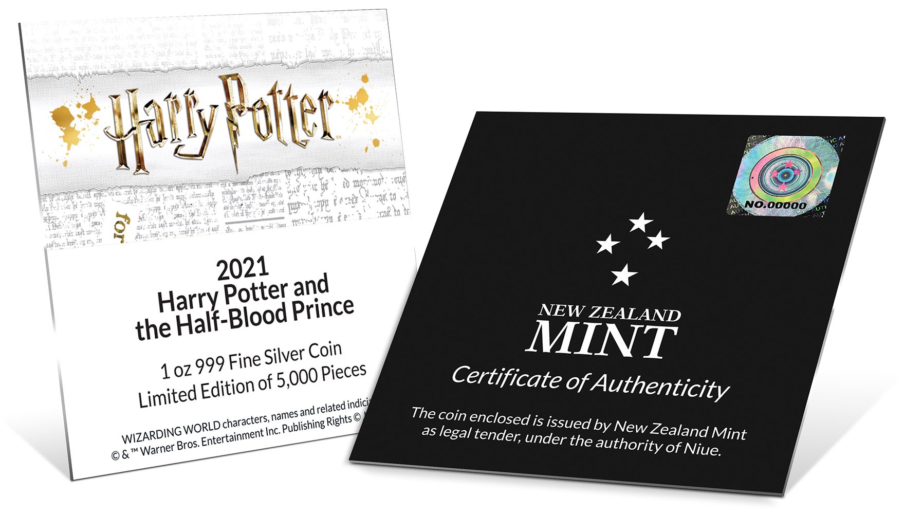 Harry Potter and the Half-Blood Prince 1oz Silver Coin