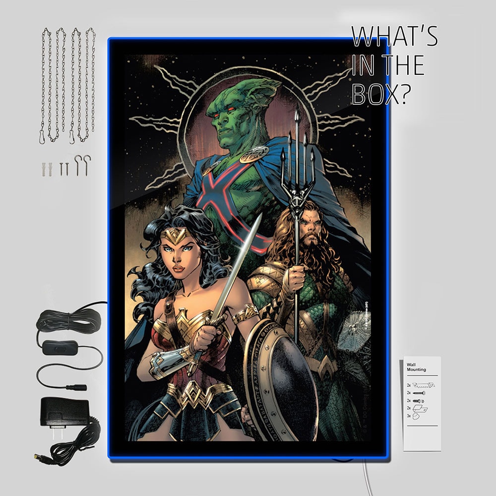 Zack Snyder’s Justice League #59 LED Poster Sign (Large)