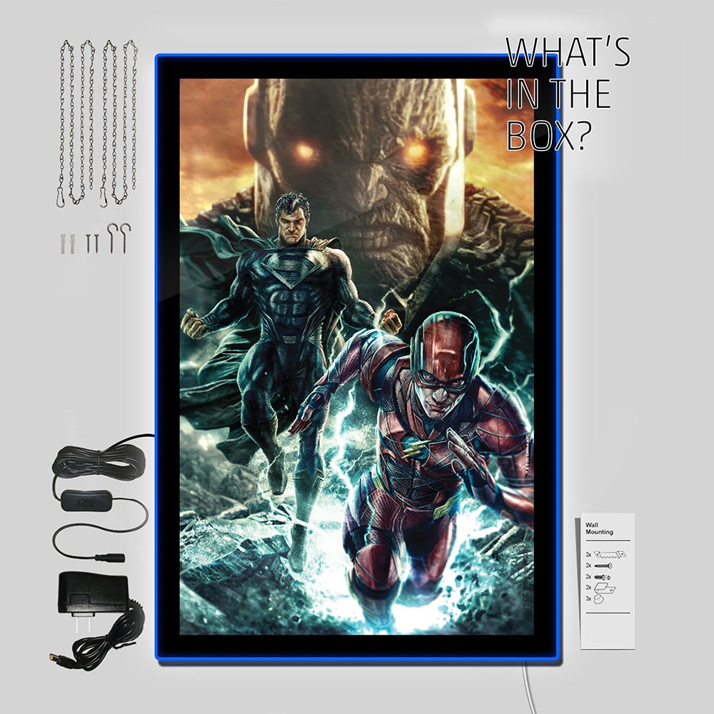 Zack Snyder’s Justice League #59B LED Poster Sign (Large)
