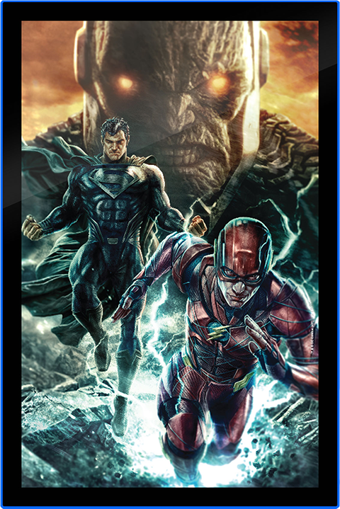 Zack Snyder’s Justice League #59B LED Poster Sign (Large)