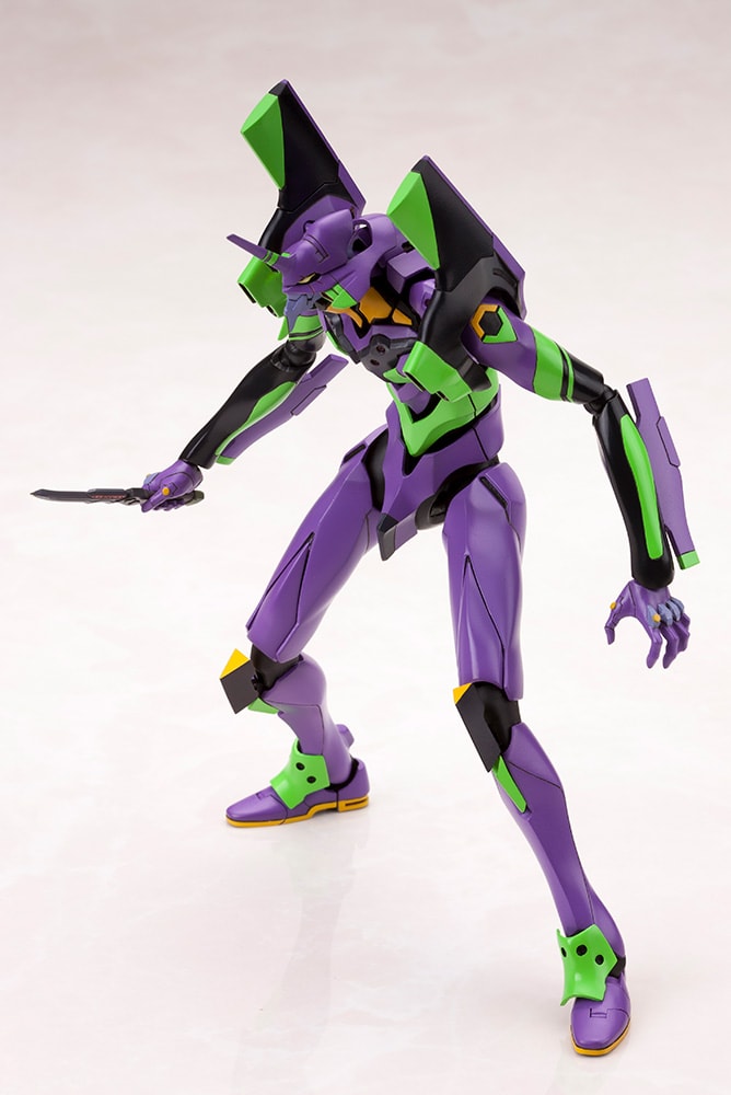 Evangelion Test Type-01 with Spear of Cassius (Prototype Shown) View 1
