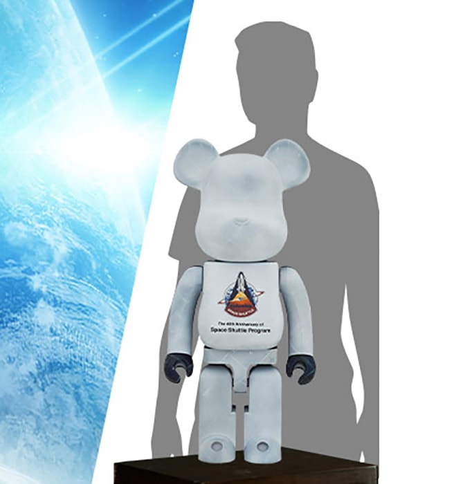 Be@rbrick Space Shuttle 1000% Collectible Figure by Medicom Toy