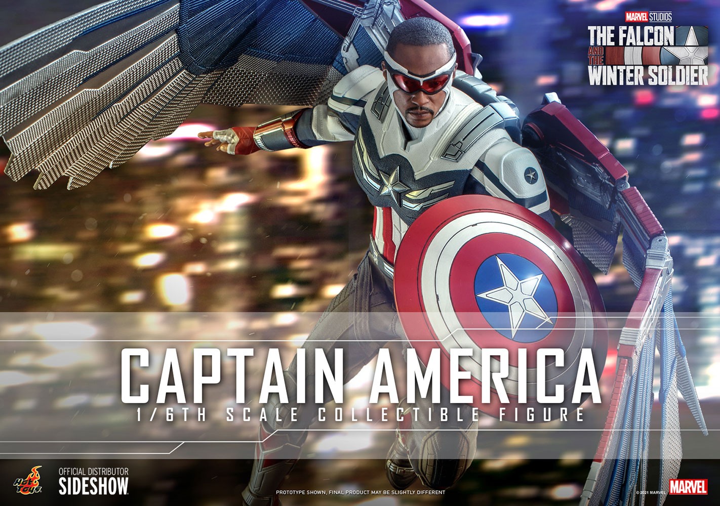 Captain America Sixth Scale Collectible Figure by Hot Toys